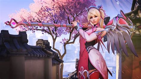 Overwatch Reveals Pink Mercy Skin To Support .